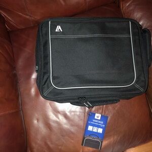 Vantage Black Laptop Bag for Women